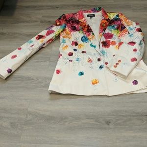 Floral Blazer